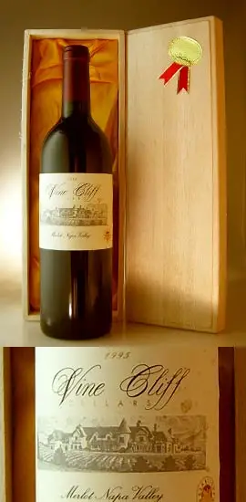 １９９５ ヴァイン・クリフ メルロー Vine Cliff