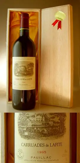 １９９５年　カリュアド・ド・ラフィット　Carruades de Lafite