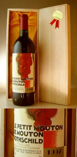 【未開封】ル　プティムートン　1997 1997年 ル・プティ・ムートン・ド・ムートン・ロートシルト