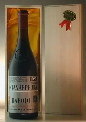 １９６１ フォンタナフレッダ バローロ Fontanafredda Barolo