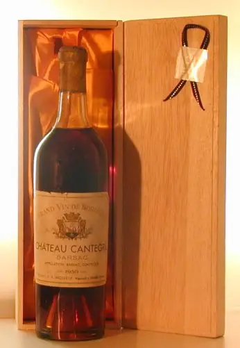 １９５０年　シャトー・カントグリル（甘口貴腐ワイン）