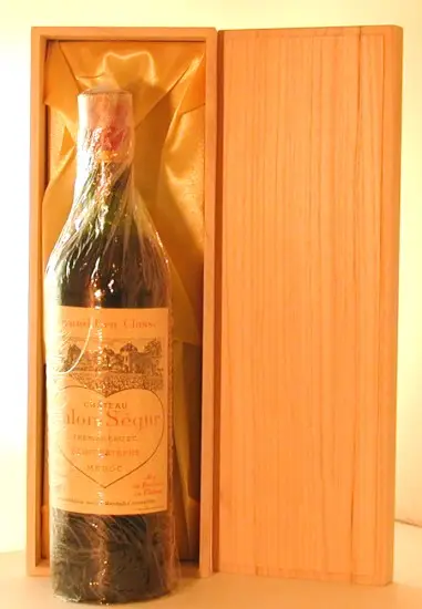 １９６１年 シャトー・カロン・セギュール（愛を伝えるハートのラベルのワイン） 赤ワイン