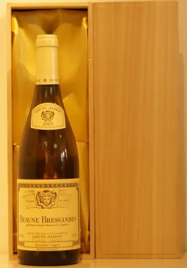 ２００３年 ルイ・ジャド ボーヌ・ブレッサンド・ブラン（白）