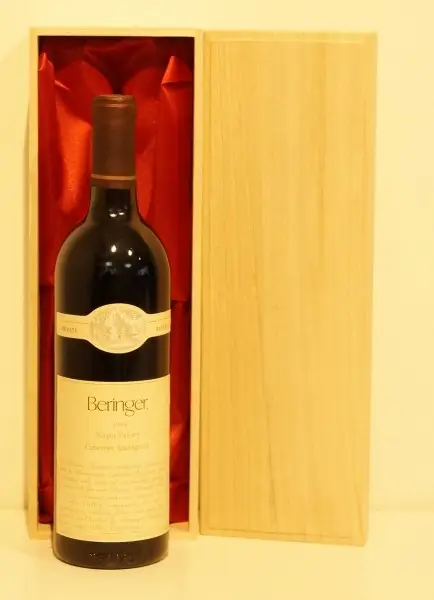 １９８４年　べリンジャーカベルネ・ソーヴィニョン・プライベート・リザーブ