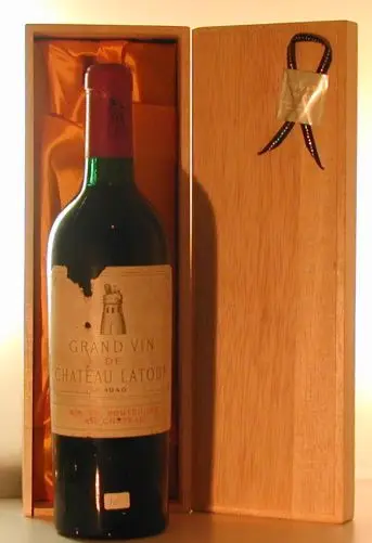 １９４０年 シャトー・ラトゥール (ラベルの状態をご確認ください １）