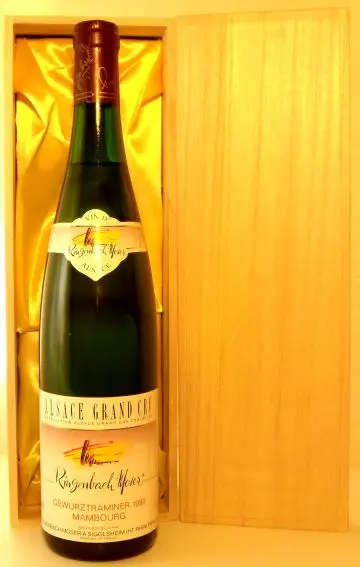 １９９３年　アルザス ゲヴィルツトラミネール Mambourg   Ringenbach Moser
