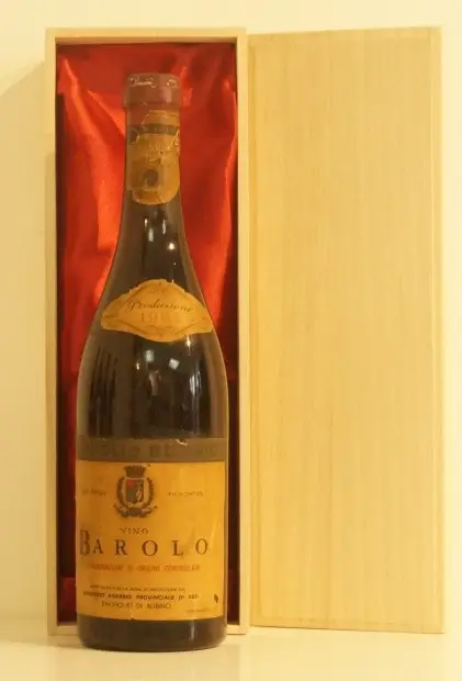 １９６４年 Enopolio di Bubbio Barolo 赤ワイン