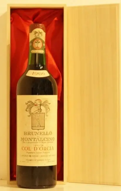 還暦年！ １９６６年 Brunello di Montalcino Col dOrcia 赤ワイン