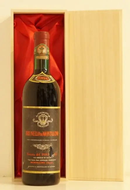 還暦年！ １９６６年 Brunello di Montalcino IL Poggione 赤ワイン