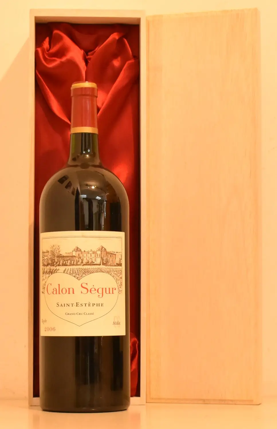 ２００６年 シャトー・カロン・セギュール マグナム1500ml （愛を伝えるハートのラベルのワイン） 赤ワイン