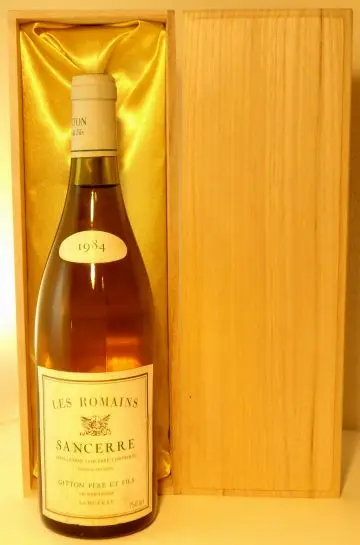 １９８４年　ジトン・ペール・エ・フィス　サンセール ブラン レ・ロマン