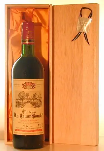 １９７１ シャトー・カノン・ブーシェ Chateau Vrai Canon Bouche