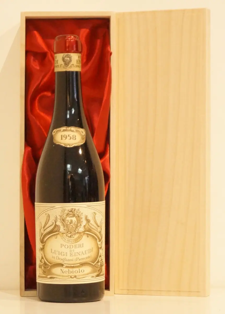 １９５８年 Poderi Einaudi Nebbiolo