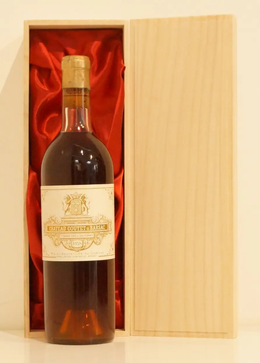 １９５８年 シャトー・クーテ（甘口貴腐ワイン）