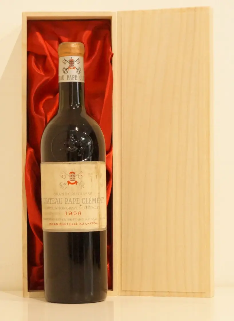 １９５８年 シャトー・パプ・クレマン(赤）