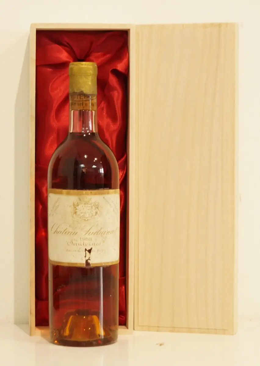 １９５８年 シャトー・スデュイロー（甘口貴腐ワイン）