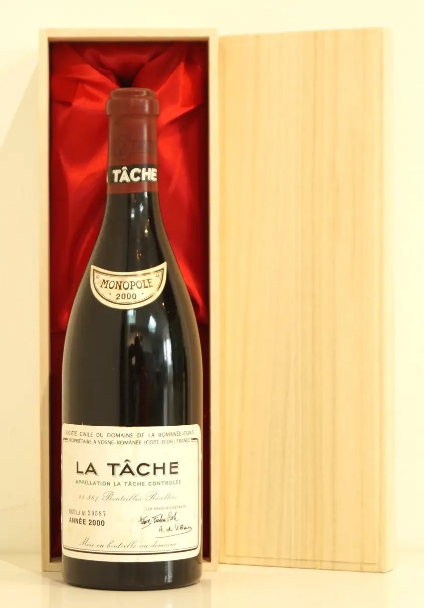 1981 LA TACHE ラターシュ 空き瓶 DRC ロマネコンティ 2000年 DRC ラ・ターシュ （ドメーヌ・ド・ラ・ロマネ