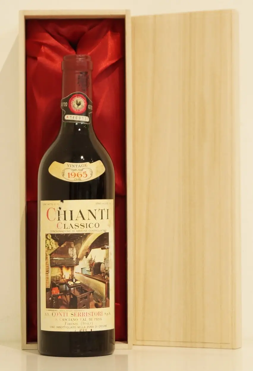 １９６５年 Serristori Chianti Classico 赤ワイン