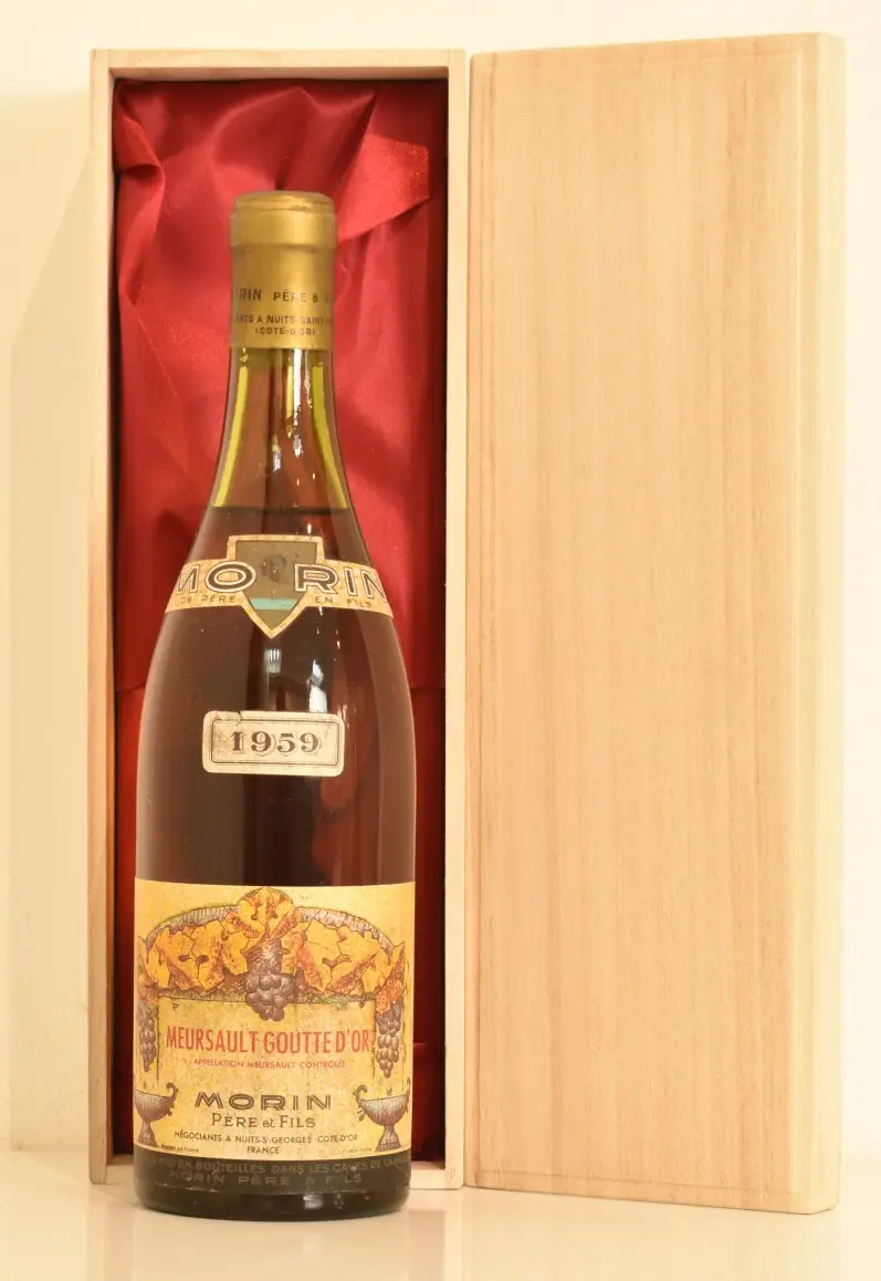 １９５９年 Morin PF Meursault Goutte dOr 750ml  白ワイン