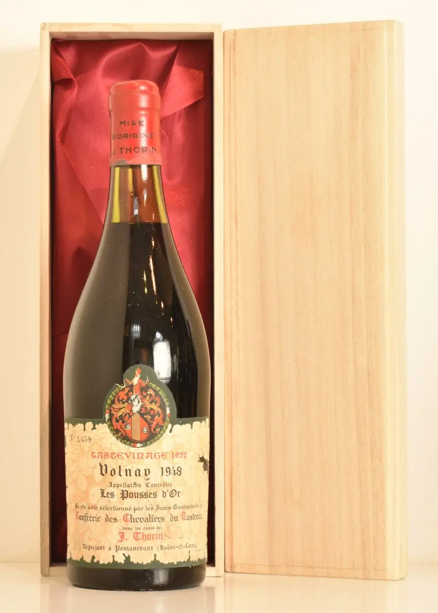 １９４８年 トラン（タストヴィナージュ）ヴォルネイ レ・プス・ドール 赤ワイン