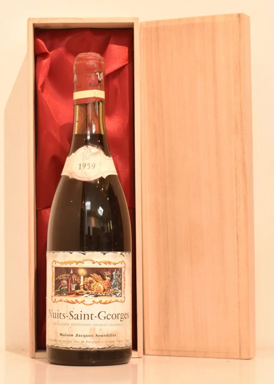 １９５９年 ニュイ・サン・ジョルジュ Maison Jacques Sourdillat