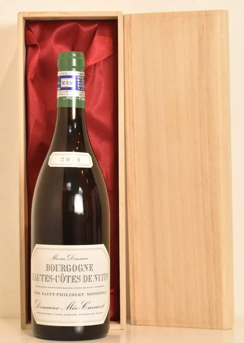 ２０１４年　メオ・カミュゼ　ブルゴーニュ オート・コート・ド・ニュイ クロ・サン・フィリベール 