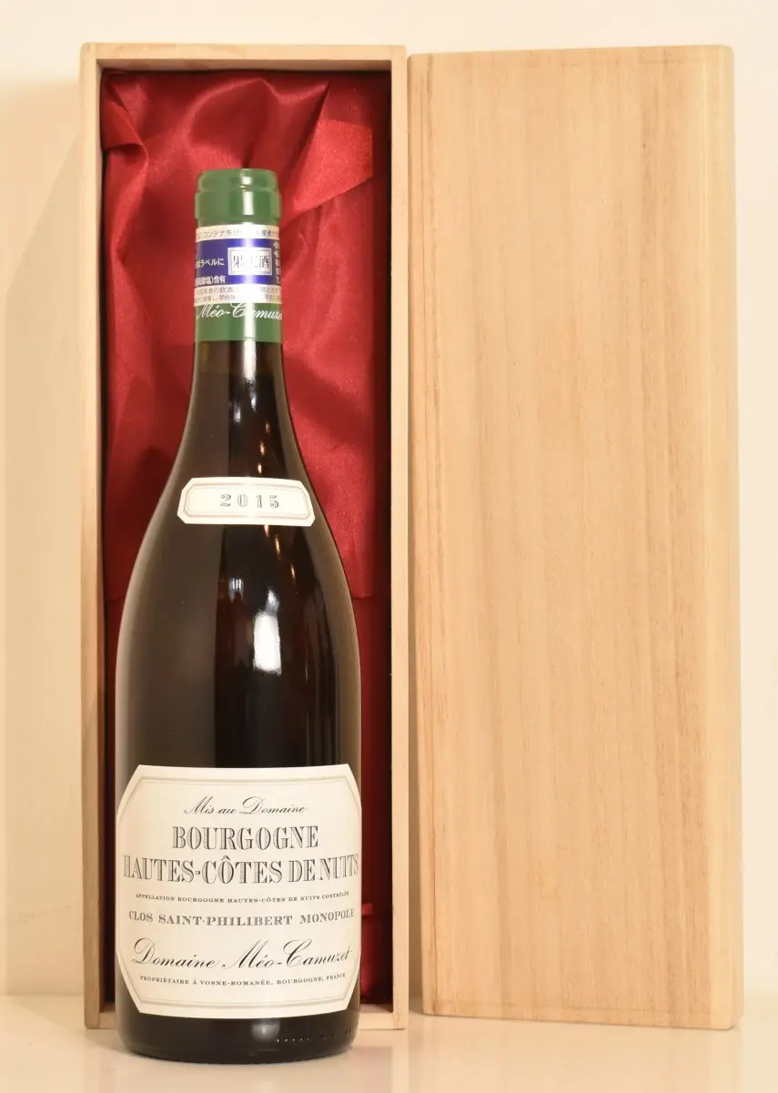 ２０１５年　メオ・カミュゼ　ブルゴーニュ オート・コート・ド・ニュイ クロ・サン・フィリベール 