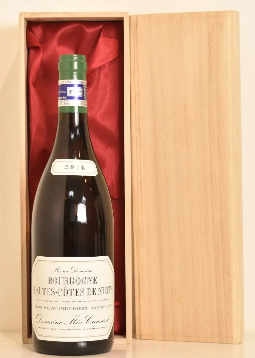 ２０１６年　メオ・カミュゼ　ブルゴーニュ オート・コート・ド・ニュイ クロ・サン・フィリベール 