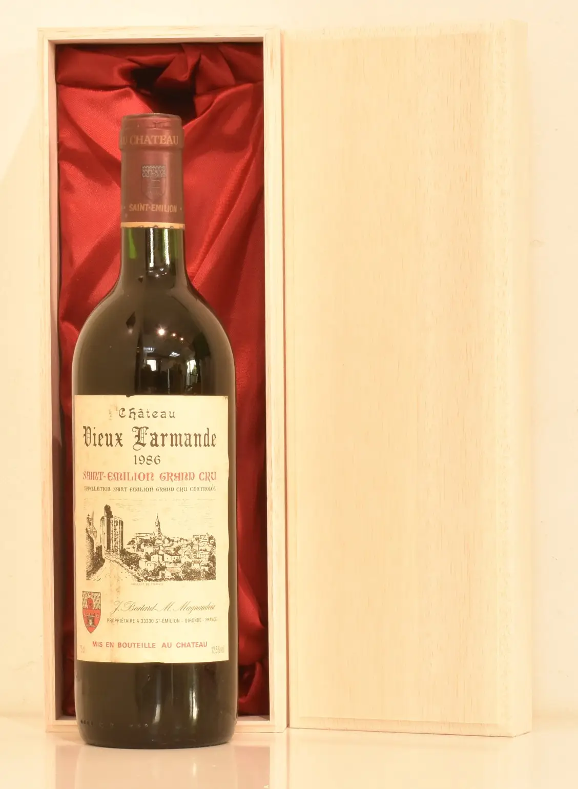 １９８６年 シャトー・ヴュー・ラルマンド 赤ワイン