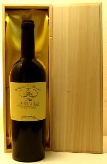 １９３８年　Rivesaltes Chateau Villargeil