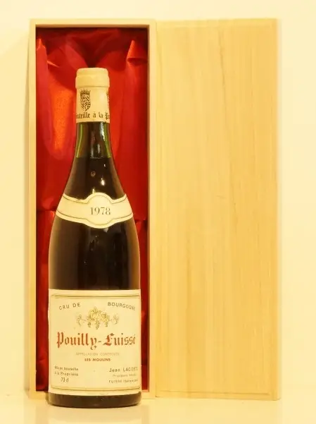 １９７８年　LACOSTE　Pouilly-Fuiss? Les Moulins