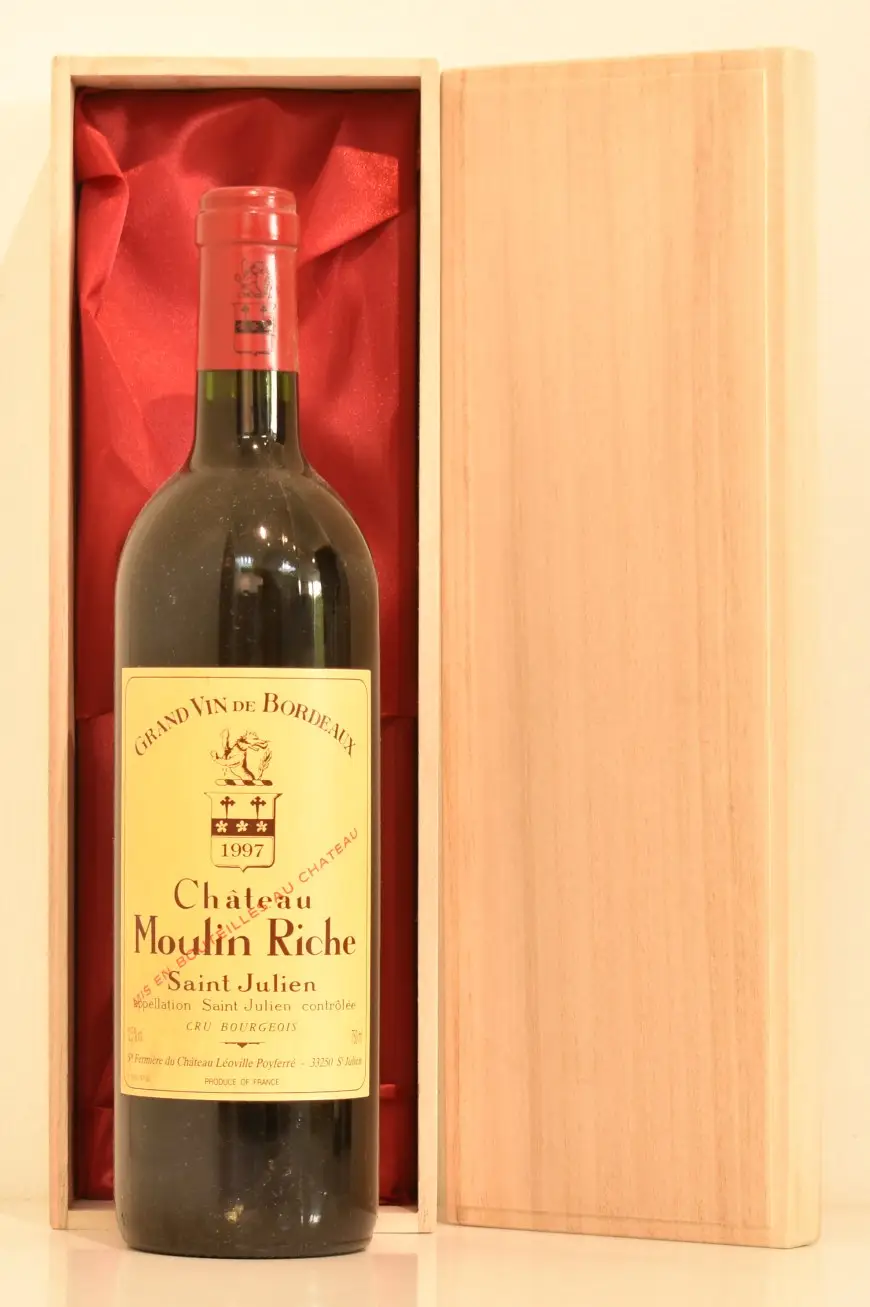 １９９７年 シャトー・ムーランリシェ 赤ワイン