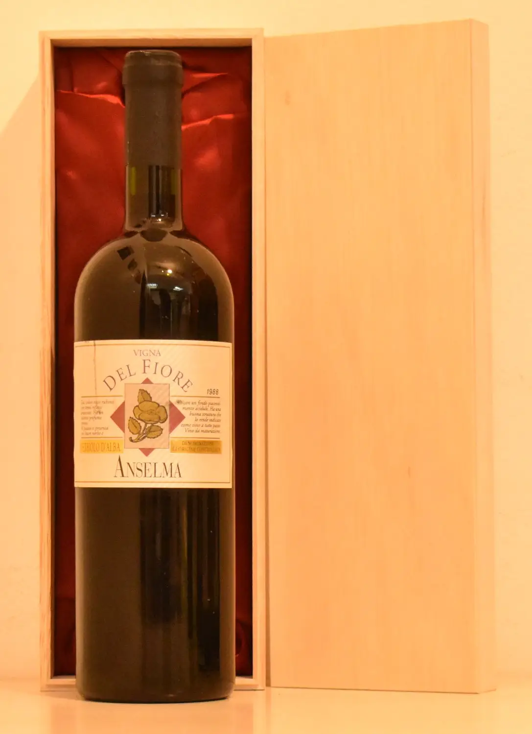 １９８８年 ネッビオーロ・ダルバ ヴィーニャ・デル・フィオーレ アンセルマ
