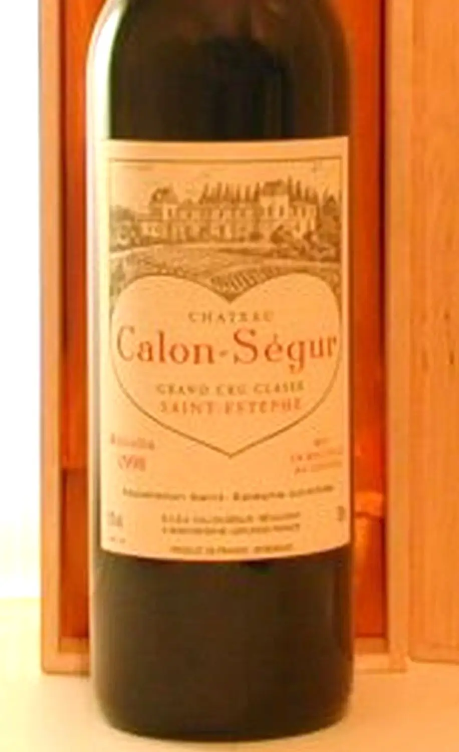 古酒 シャトー カロンセギュール 1995年 Calon-Sgur シャトー カロン セギュール1995
