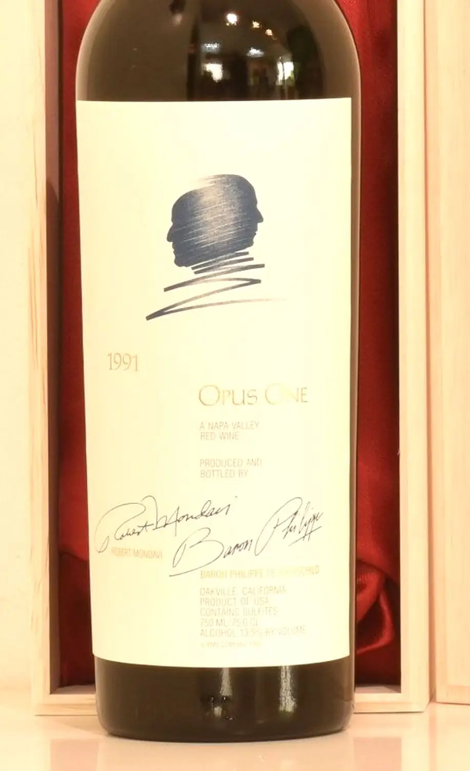 オーパスワン 1991と1998の2本出品 各750ml オーパスワン 1991と1998