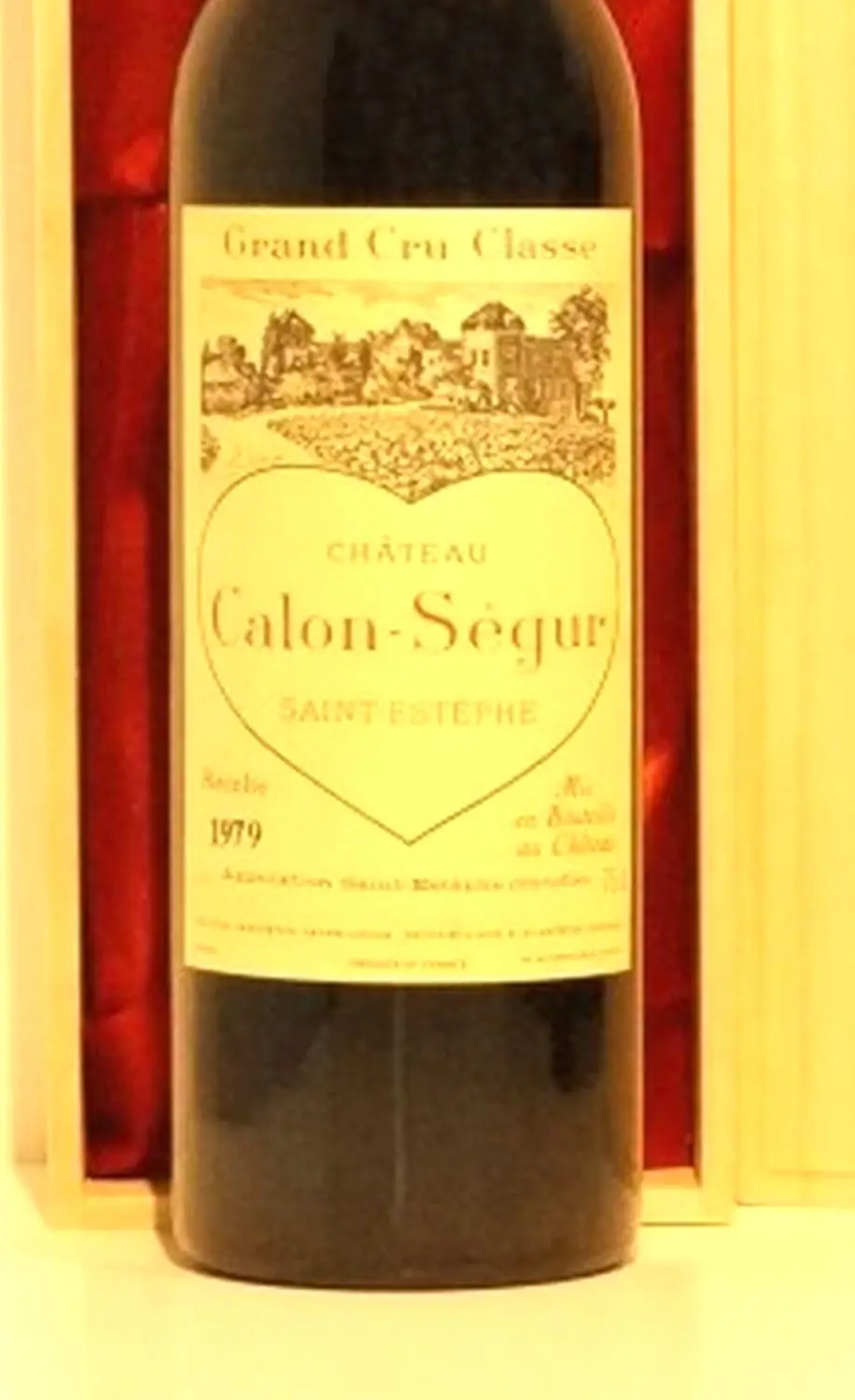 1979年 シャトー・カロン・セギュール（愛を伝えるハートの