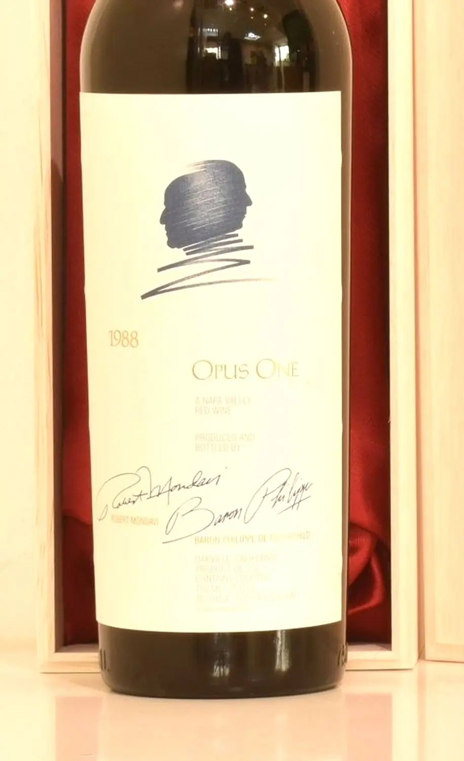 opus one 1988年 送料無料】1988年 オーパス ワン モンダヴィ・ロッチルドOPUS