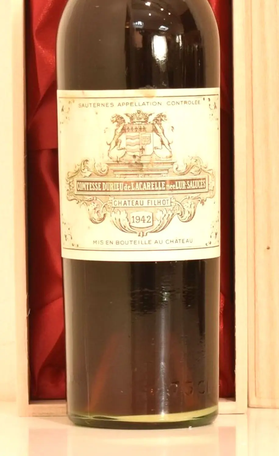 1942年 シャトー・フィロー 白ワイン｜生まれ年ギフト
