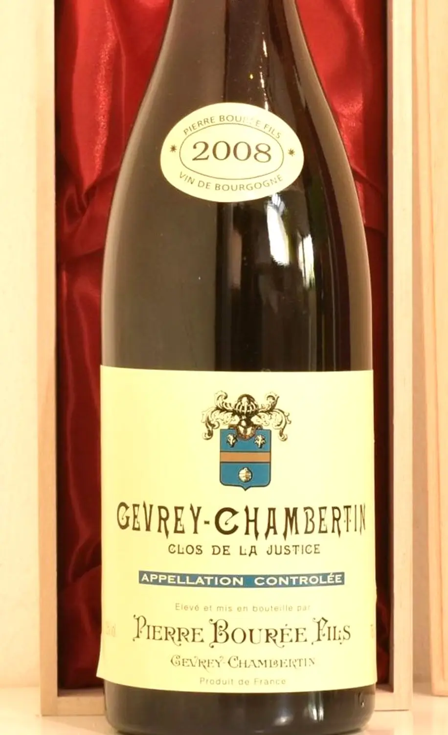 2008年 ピエール・ブレ ジュヴレ・シャンベルタン・クロ・ド・ラ