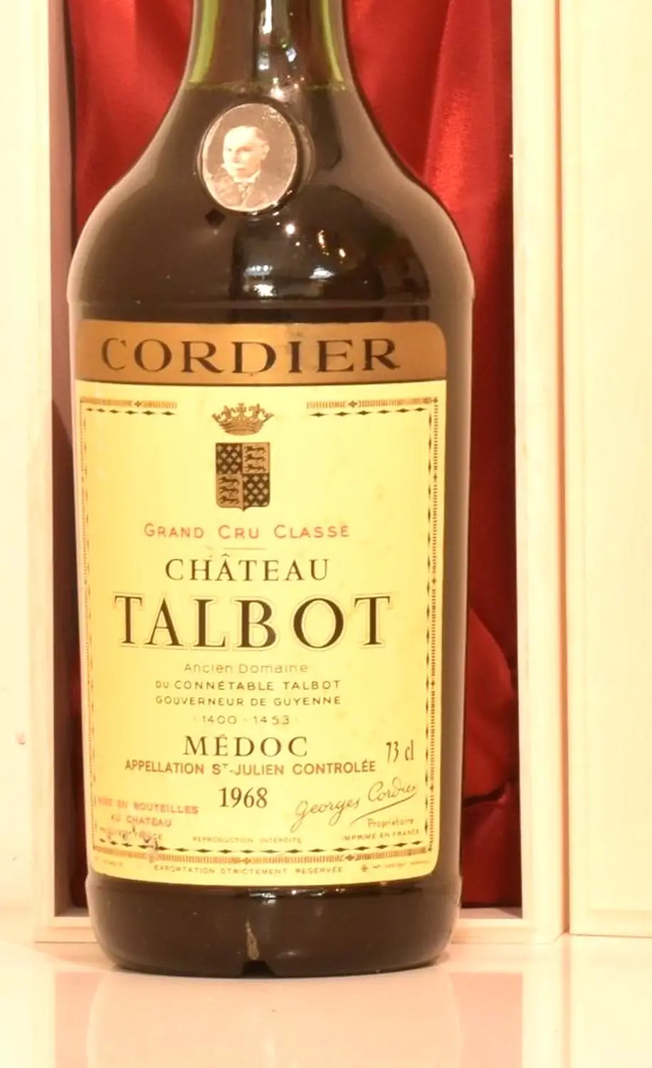 1968年 シャトータルボ 赤ワイン｜生まれ年ギフト・ヴィンテージ