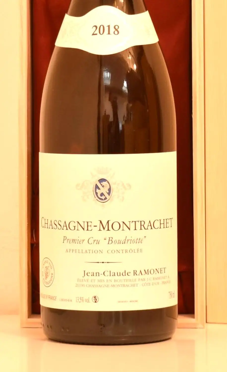 2018年 ラモネ シャサーニュ モンラッシェ プルミエ クリュ