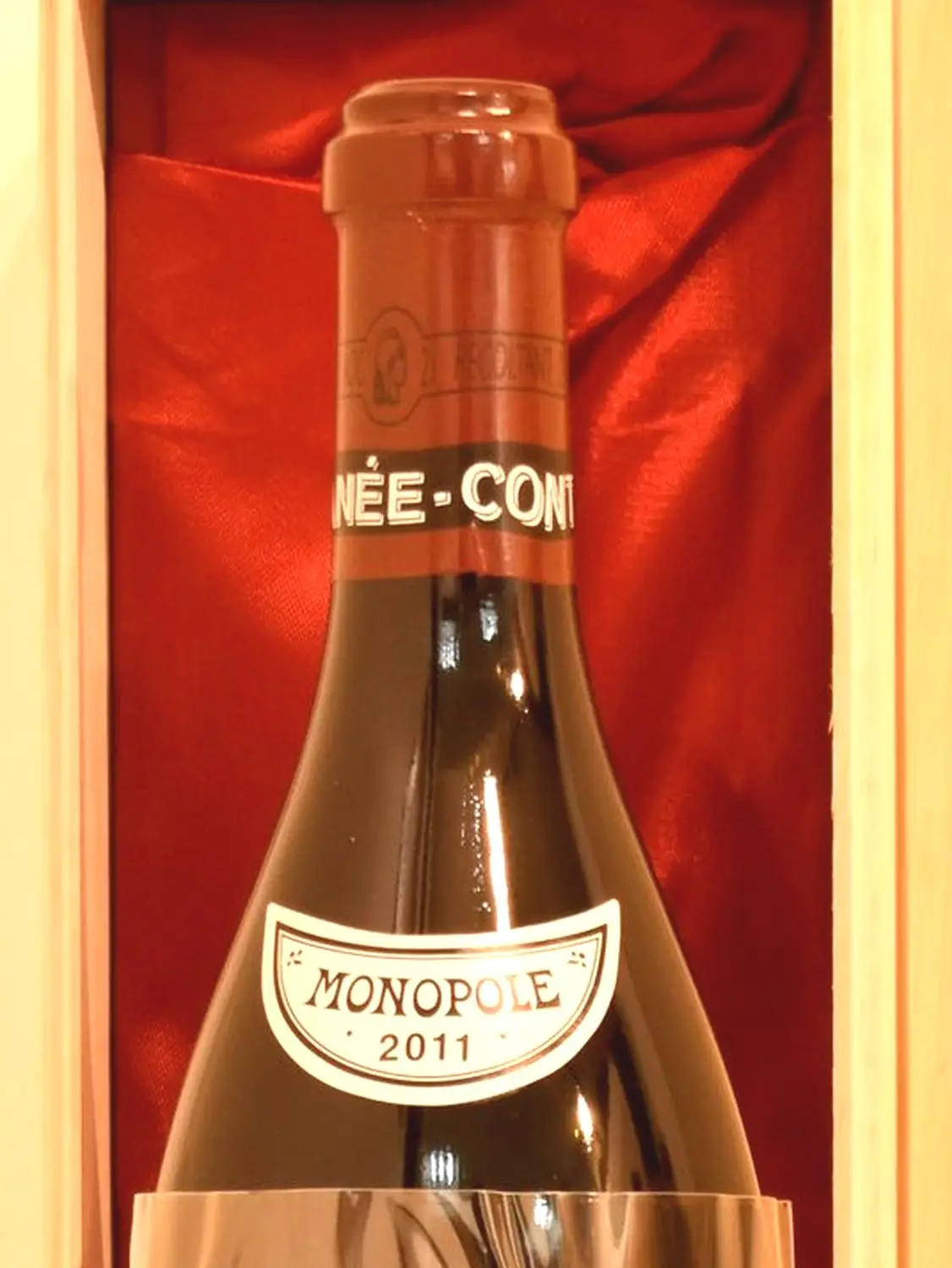 ロマネコンティ2011空き瓶＋コルク