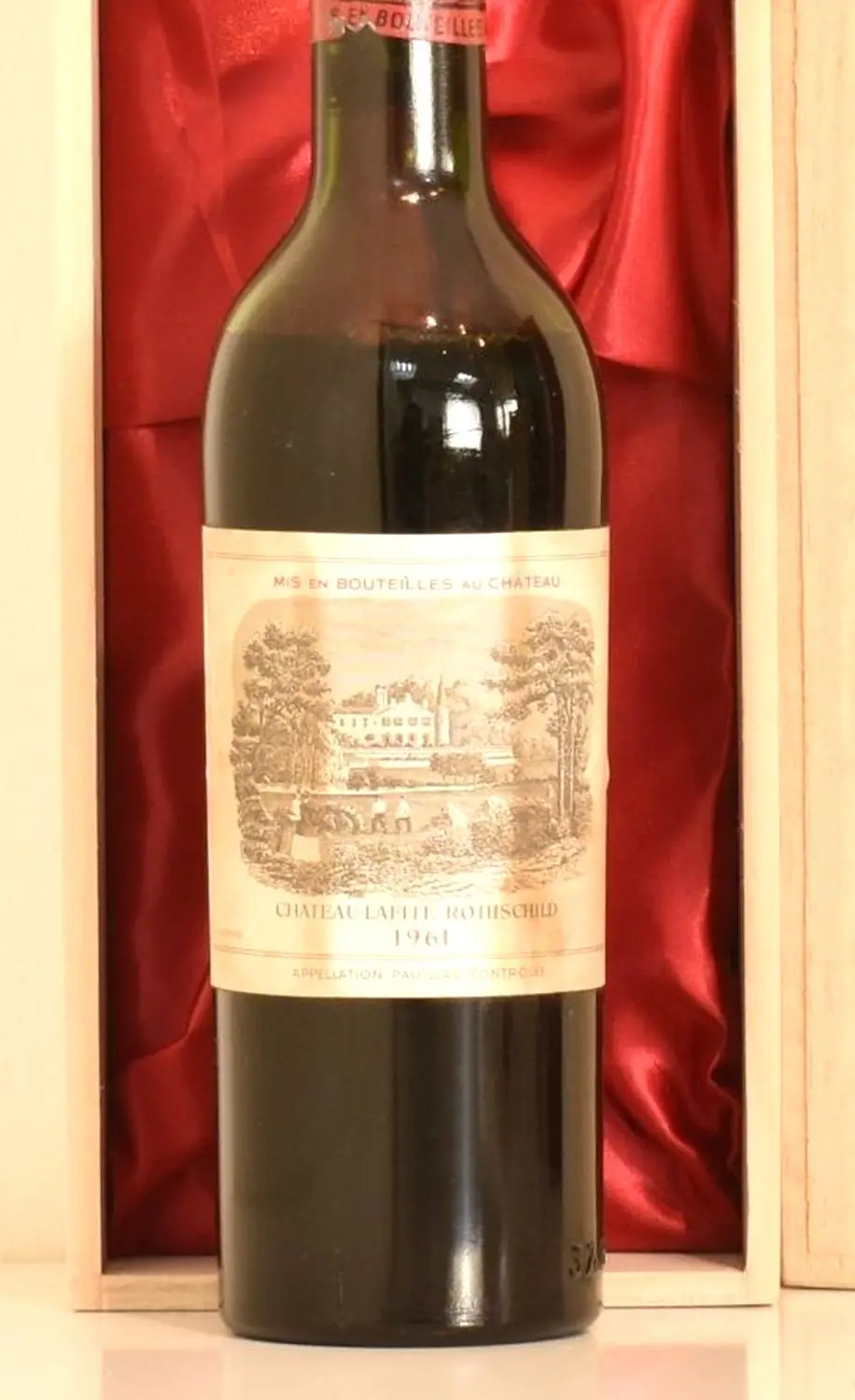 1961年 シャトー・ラフィット・ロートシルト (ハーフ） 赤ワイン
