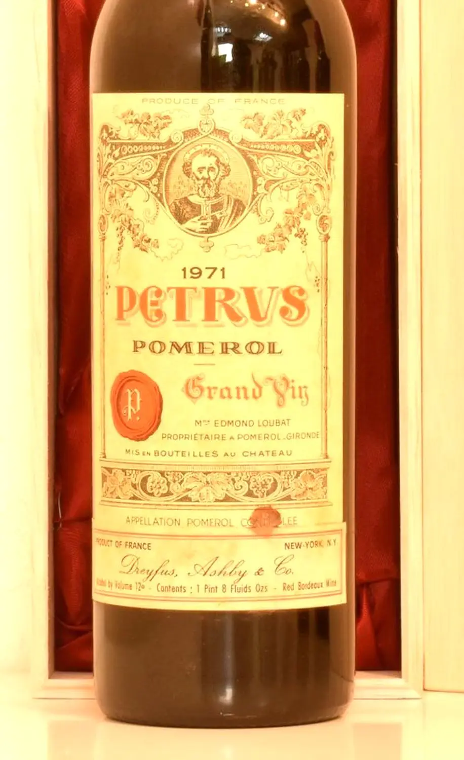 1971年 シャトー・ペトリュス 赤ワイン｜生まれ年ギフト