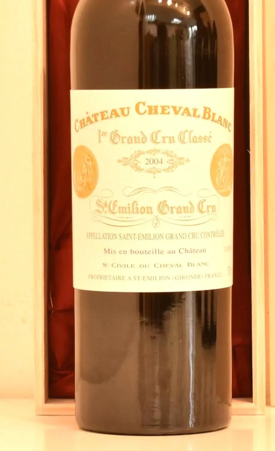 2004年 シャトー・シュヴァル・ブラン 赤ワイン｜生まれ年ギフト
