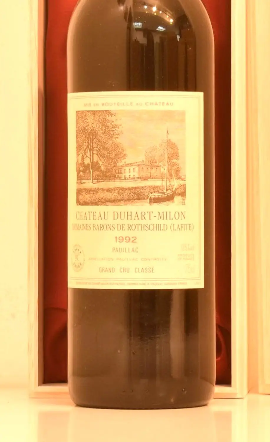 1992年 シャトー・デュアール・ミロン 赤ワイン｜生まれ年ギフト