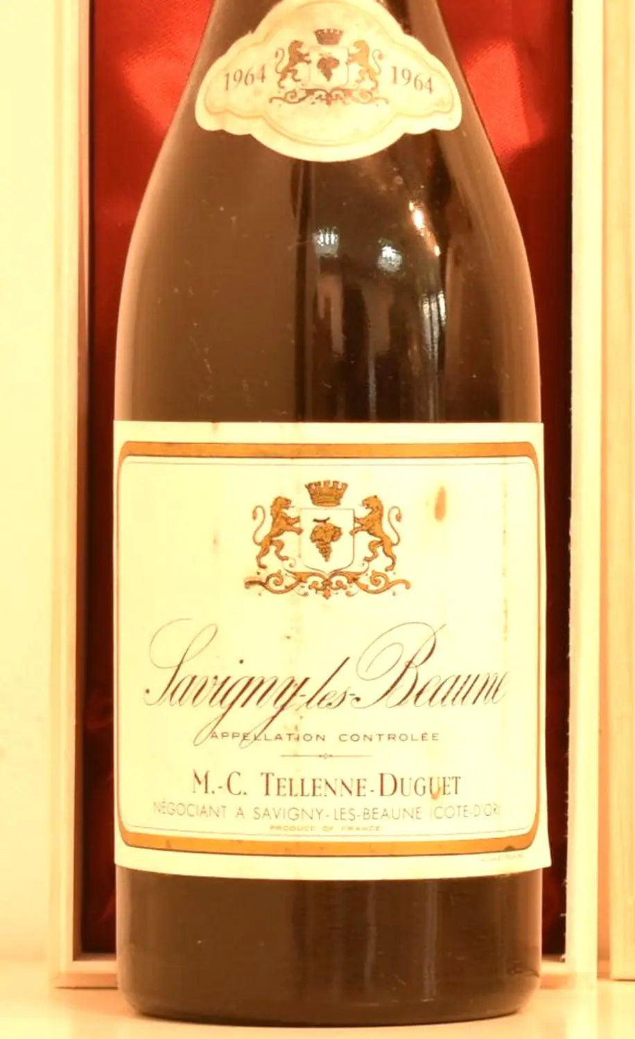 1964年 サヴィニー・レ・ボーヌ MC テレンヌ デュゲ 赤ワイン