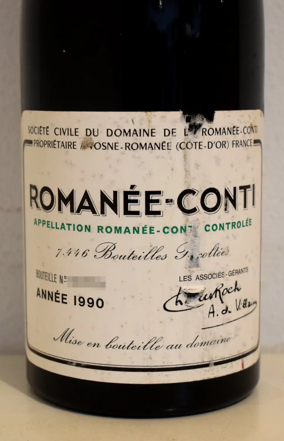 1990年 DRC ロマネ・コンティ｜生まれ年ギフト・ヴィンテージ