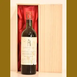 シャトー・ラトゥール 1960 赤ワイン 750ml 1960年 シャトー・ラトゥール（ラベルの状態をご確認
