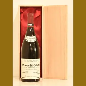 「空き瓶」DRC Romanee-Conti ロマネコンティ 1991年 1991 ロマネ・コンティ / ドメーヌ・ド・ラ・ロマネ・コンティ